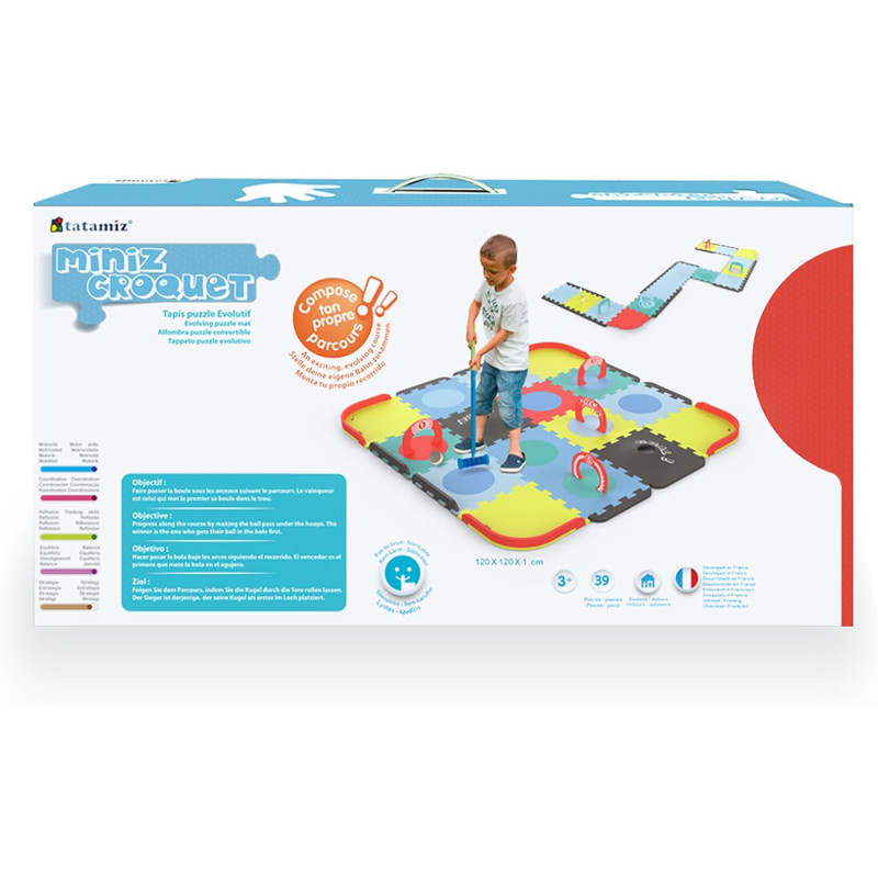 Tapis miniz croquet en mousse - TATAMIZ
