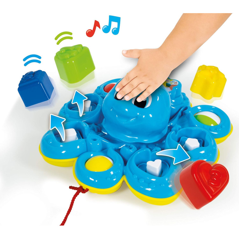 Jeu d'éveil Pieuvre trieuse de formes - CLEMENTONI