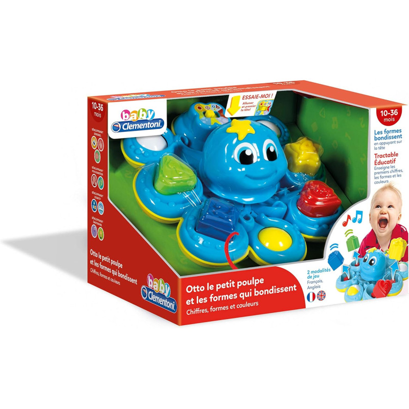 Jeu d'éveil Pieuvre trieuse de formes - CLEMENTONI