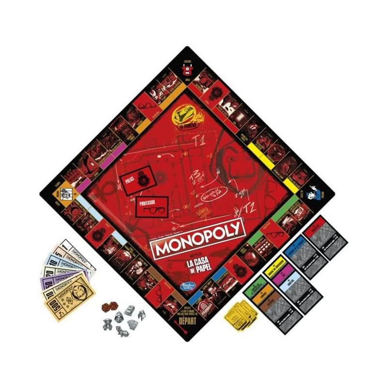 Monopoly La Casa de Papel - HASBRO GAMING