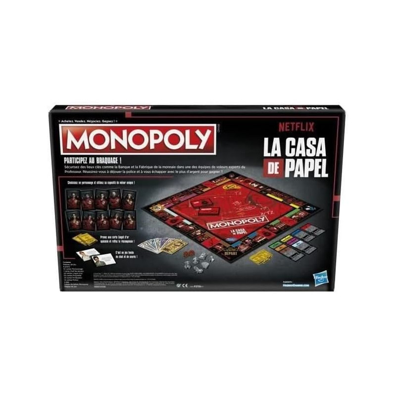 Monopoly La Casa de Papel - HASBRO GAMING
