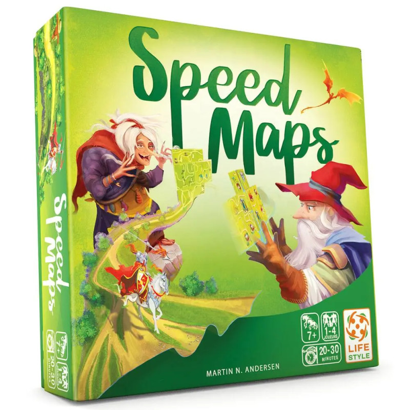 Speed Maps Lifestyle - BLACK ROCK GAMES
