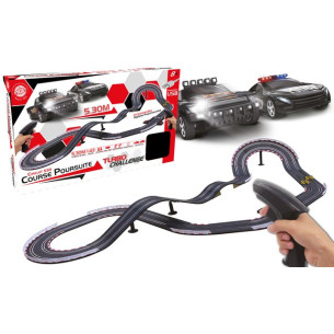Circuit course tremplin 530 cm avec 2 voitures USB TU Multicolore