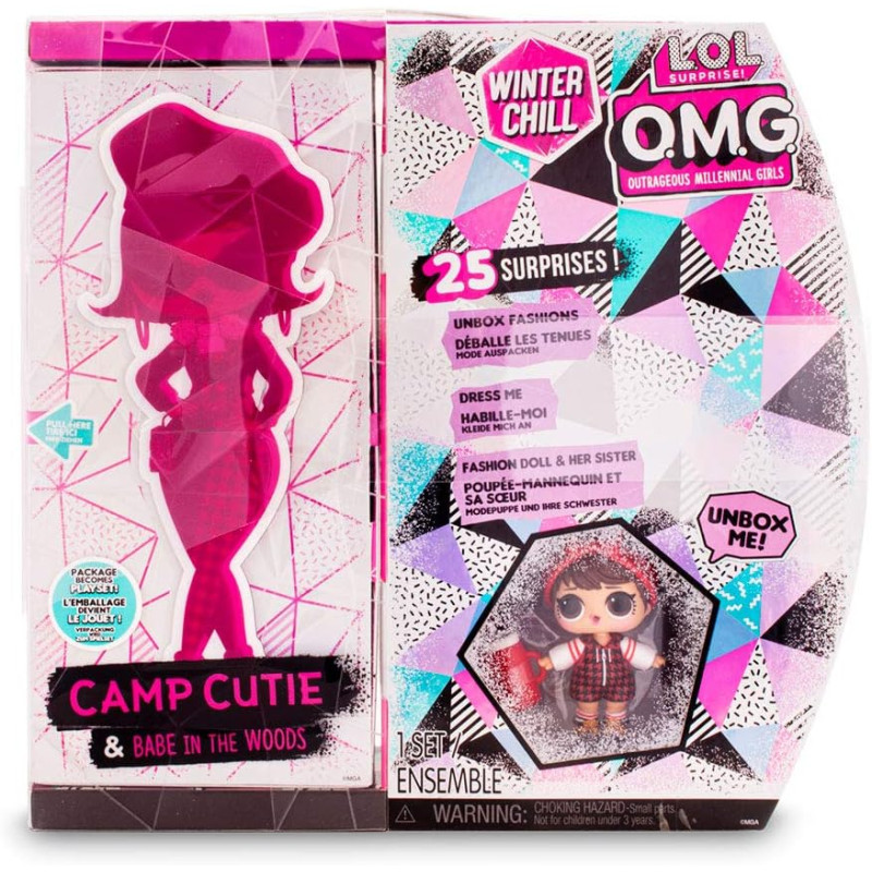 OMG Winter Chill : Camp Cutie & Babe in The Woods - L.O.L SURPRISE - GIOCHI PREZIOSI
