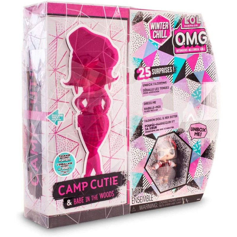 OMG Winter Chill : Camp Cutie & Babe in The Woods - L.O.L SURPRISE - GIOCHI PREZIOSI