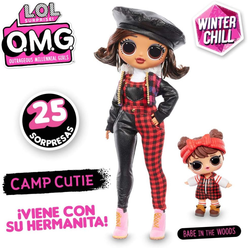 OMG Winter Chill : Camp Cutie & Babe in The Woods - L.O.L SURPRISE - GIOCHI PREZIOSI