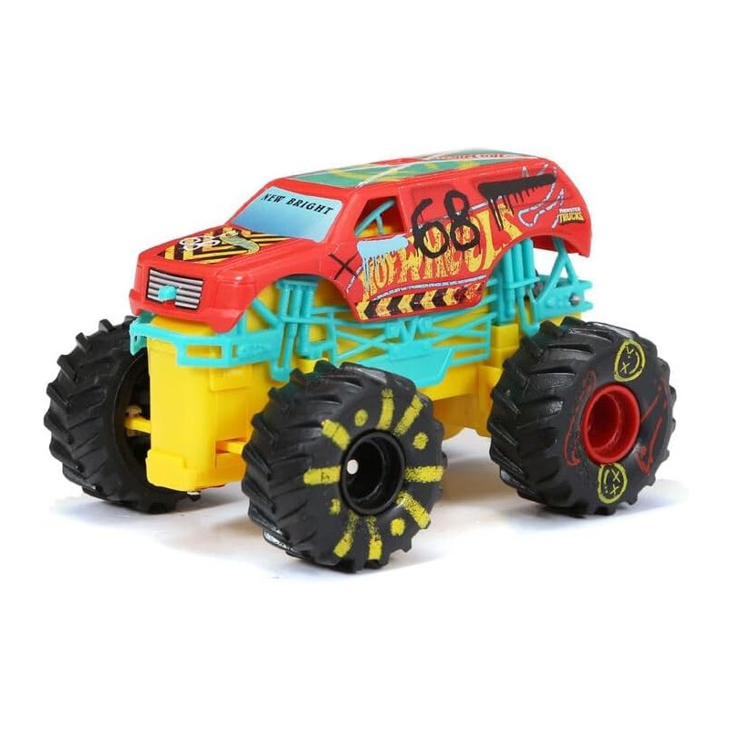 Monster Truck Ensemble De Back Flip Demolition Derby 1:43 R/C - NEW BRIGHT