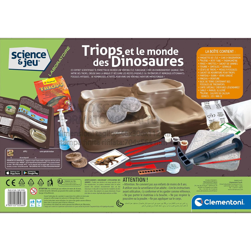 Triops et le monde des dinosaures - CLEMENTONI
