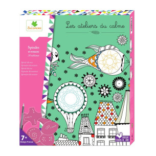 Les Ateliers du Calme - Tableaux À Spirales et Rosaces - SYCOMORE