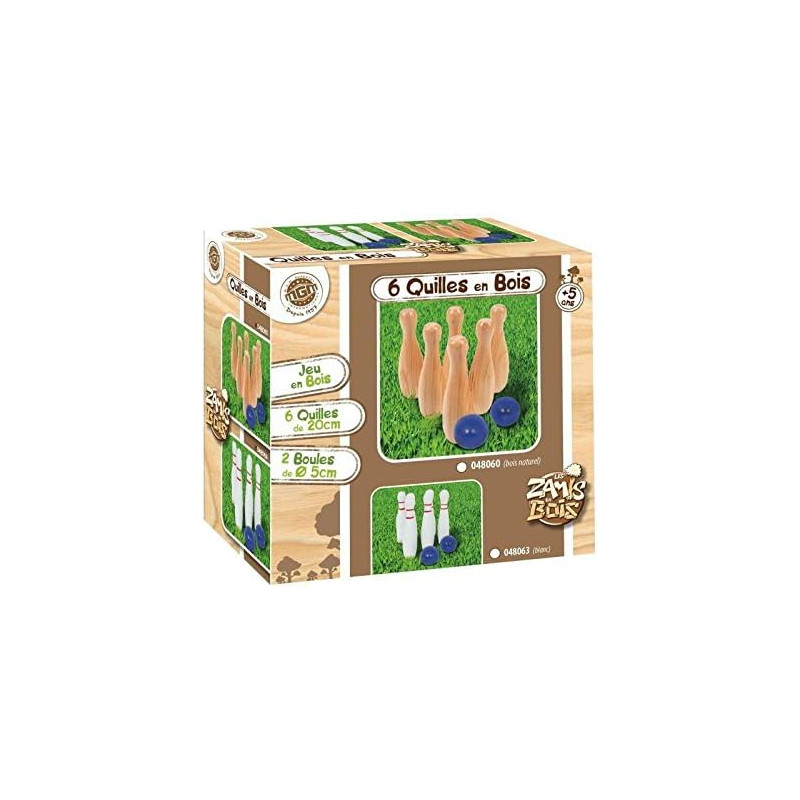 Jeu de quilles en bois - Bowling - MGM