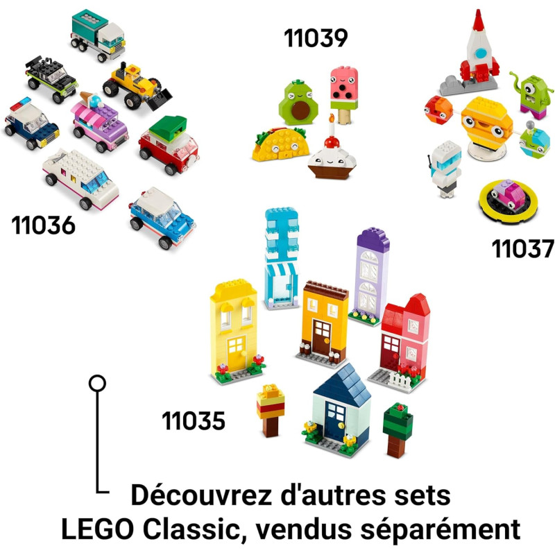 La boîte créative du bonheur 11042 - LEGO® Classic - LEGO®