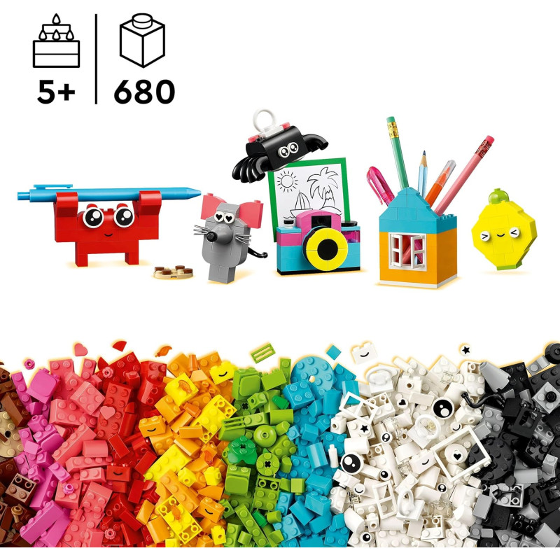 La boîte créative du bonheur 11042 - LEGO® Classic - LEGO®