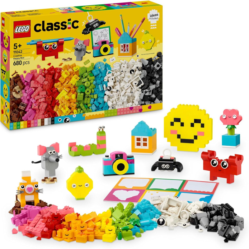 La boîte créative du bonheur 11042 - LEGO® Classic - LEGO®