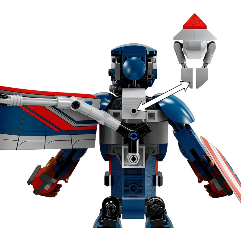 Figurine captain america 76296 - LEGO® MARVEL Super Héros - LEGO®
