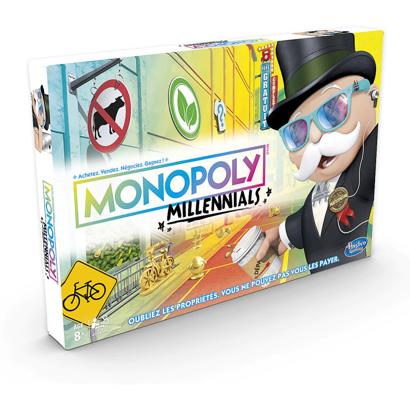 Jeu de société Monopoly Millennials - HASBRO GAMING