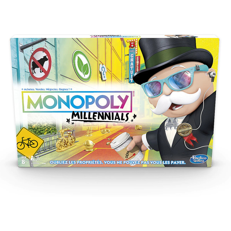 Jeu de société Monopoly Millennials - HASBRO GAMING