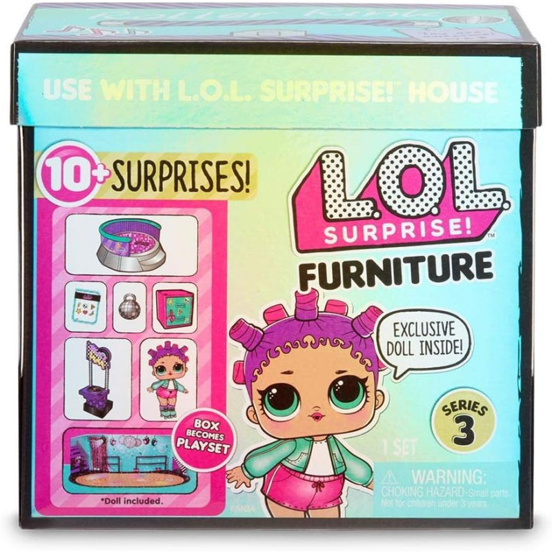 Poupée LOL Surprise - Univers de jeu avec mobilier - LOL SURPRISE