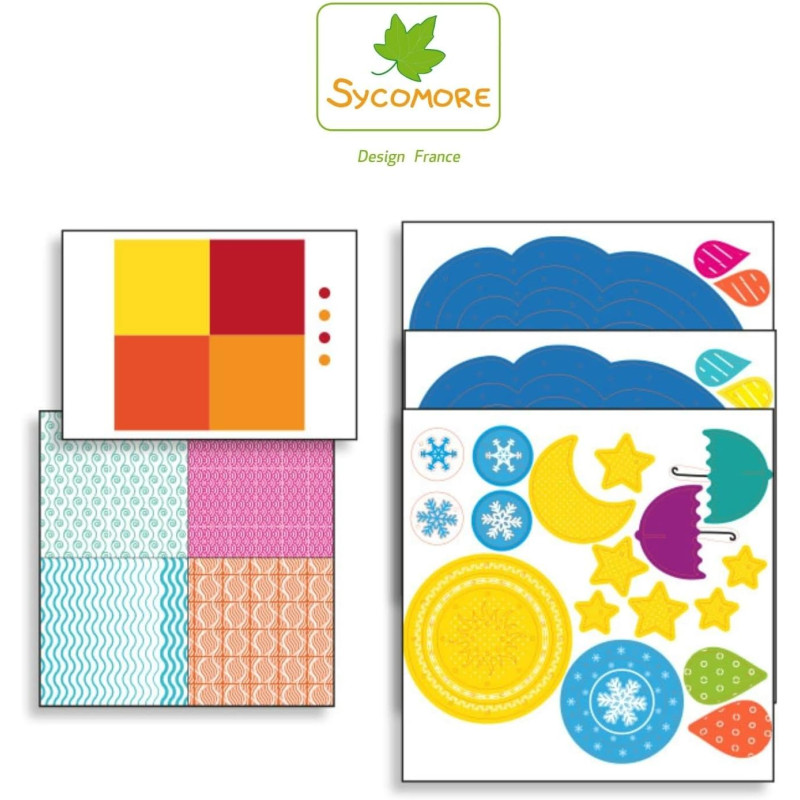 Kit créatif Dream box Attrapes rêves nuages - SYCOMORE