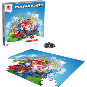 Puzzle 500 pièces Autour du monde Mario Kart - TOP PUZZLE