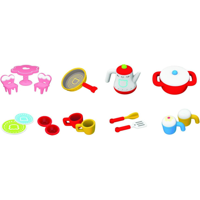 Set de cuisine mobile Rainbow Ruby + figurines - SILVERLIT