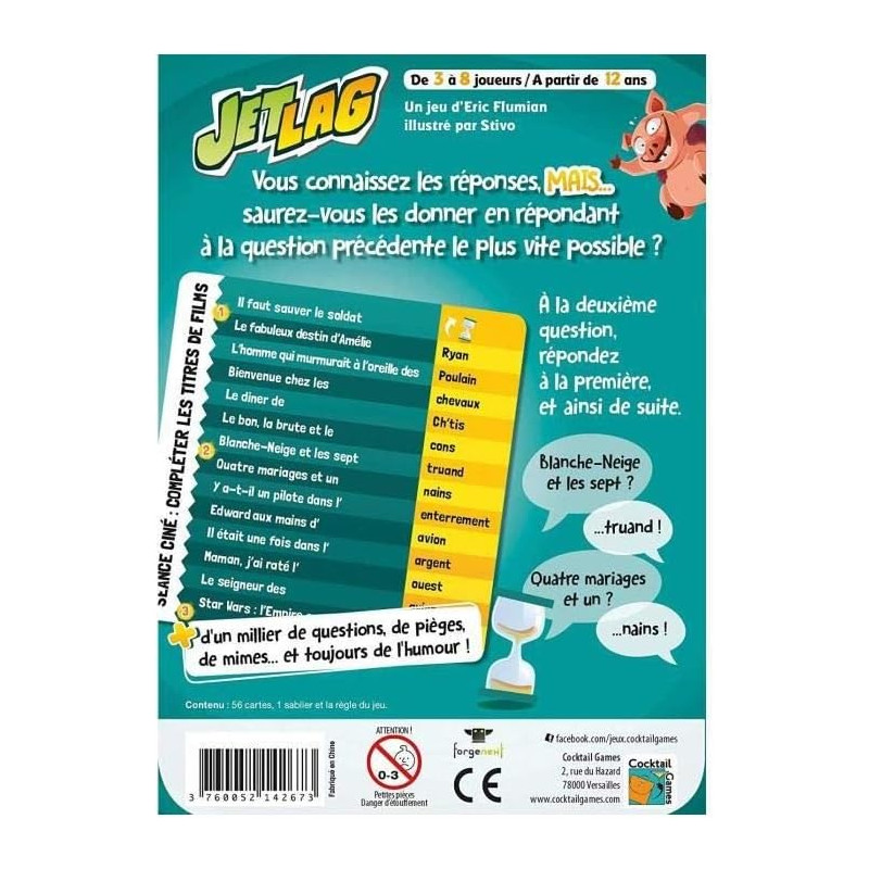 Jetlag -  ASMODEE