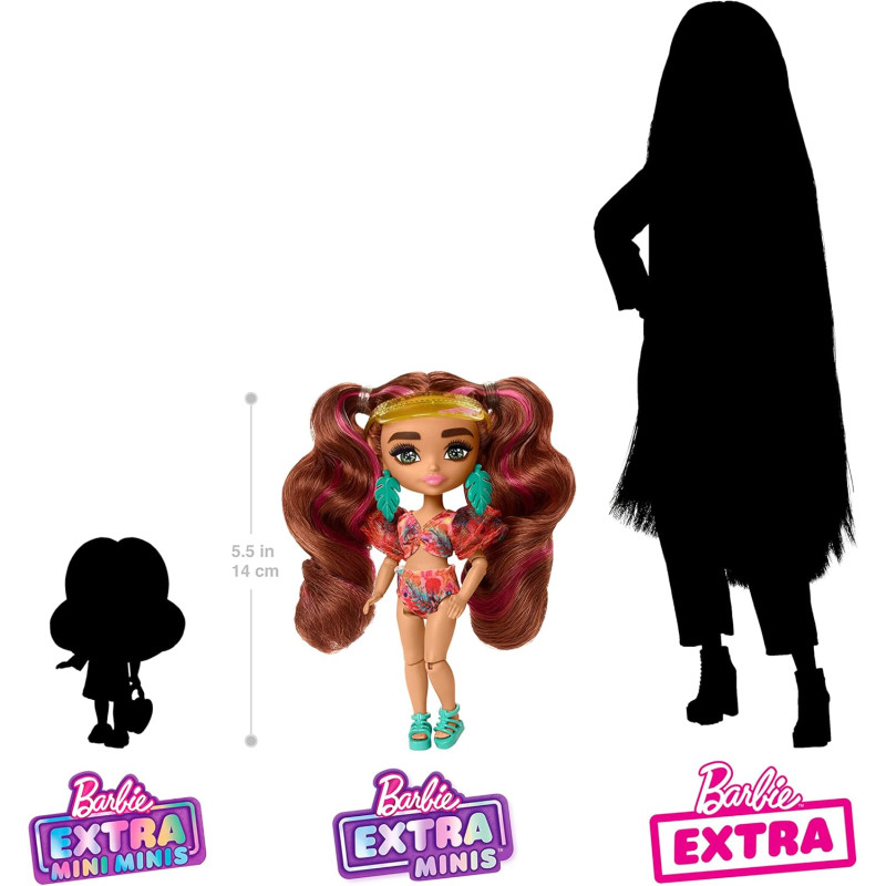 Barbie mini Extra Plage (14cm) - Barbie - MATTEL