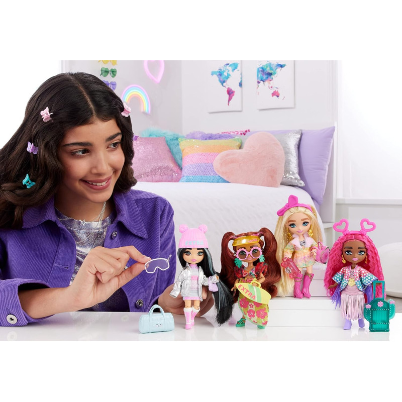 Barbie mini Extra Plage (14cm) - Barbie - MATTEL