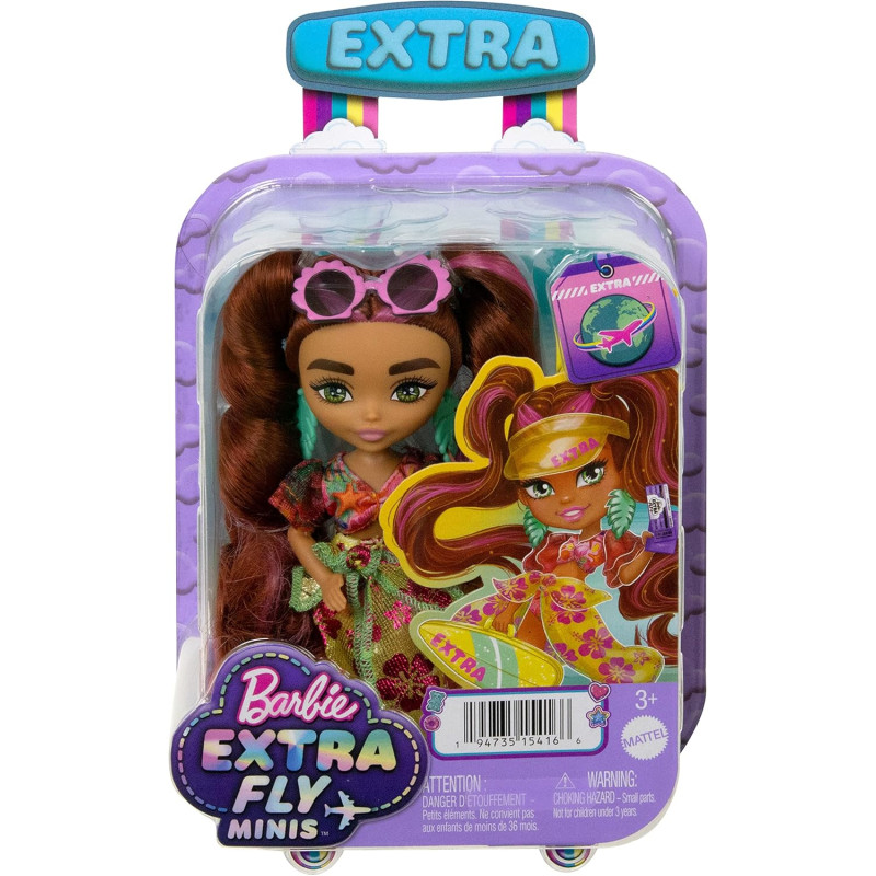 Barbie mini Extra Plage (14cm) - Barbie - MATTEL