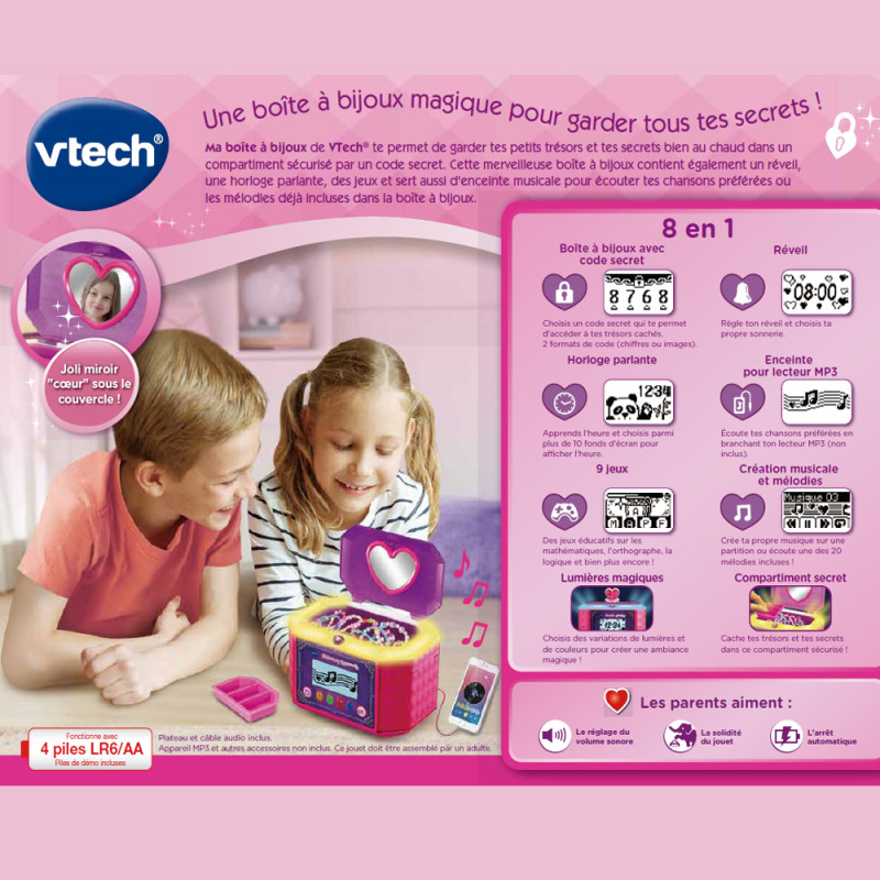Ma boite à bijoux Kidisecrets - VTECH