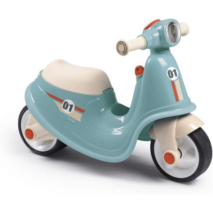 Porteur scooter bleu - SMOBY