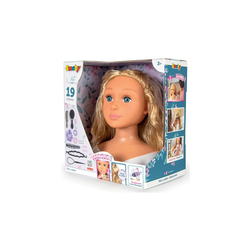 Beauty tête à coiffer blonde - SMOBY