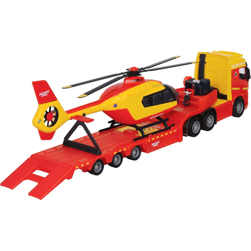 Camion + Hélicoptère - MAJORETTE