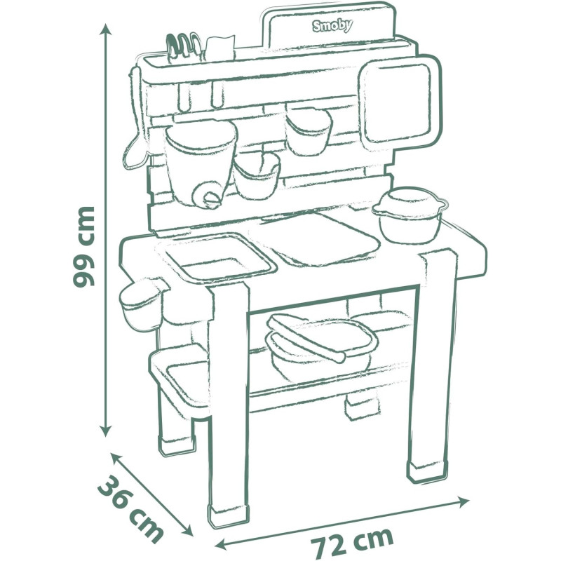 Smoby Life mud kitchen - SMOBY