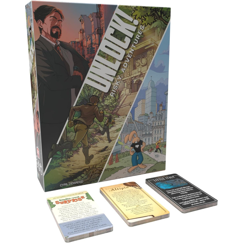 Unlock! Risky adventures - ASMODEE
