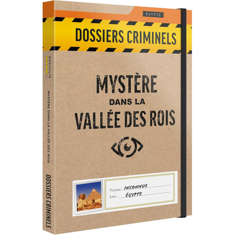 Dossiers criminels mystère dans la vallée des Rois - ASMODEE