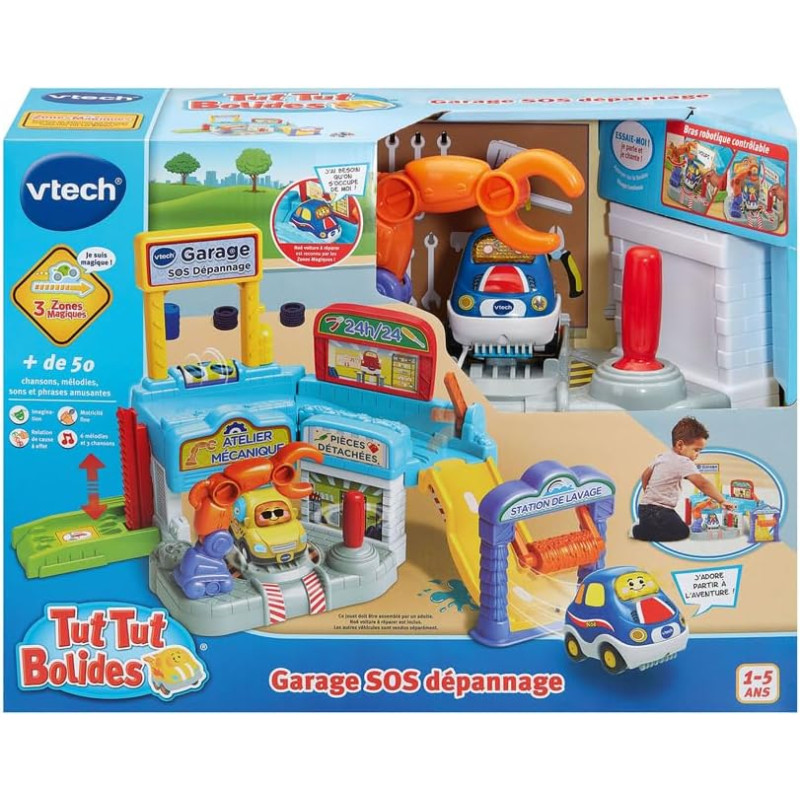 Tut Tut Bolide Garage - VTECH