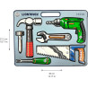 Mon set de 6 outils - LION TOUCH