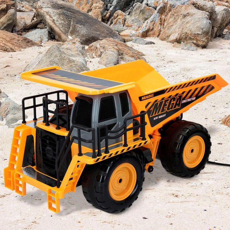 R/C Mega Dumper Truck - NEW BRIGHT