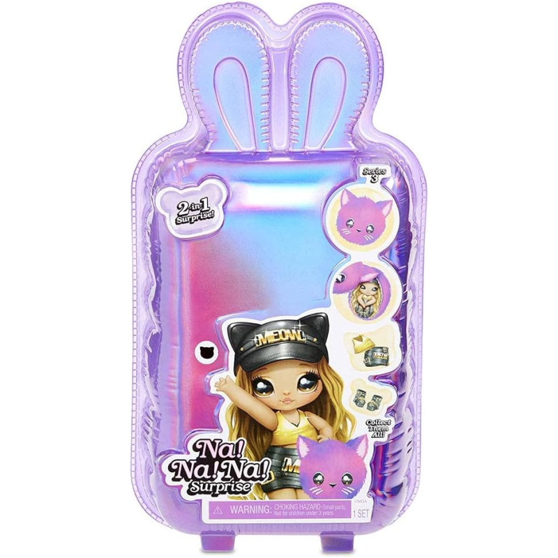 Poupée Na! Na! Na! Surprise - Pom Doll - 2 en 1 - Modèle Aléatoire