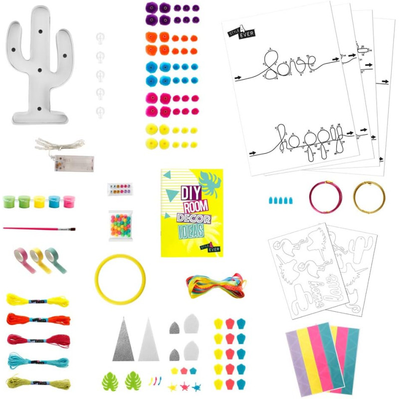 Coffret de décorations pour ta chambre - CANAL TOYS