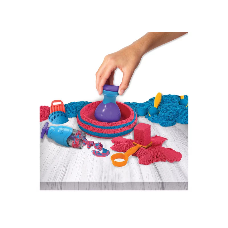 Coffret Sandisfying Kinectic Sand - SPIN MASTER