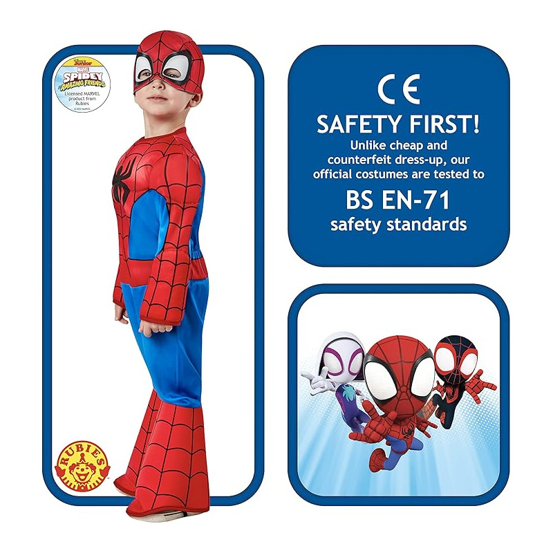Déguisement Spidey 3-4 ans - RUBIES