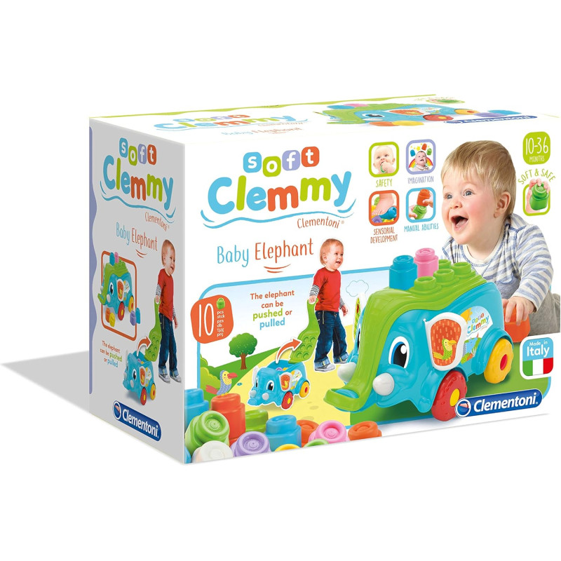 Clemmy Baby Elephant - CLEMENTONI