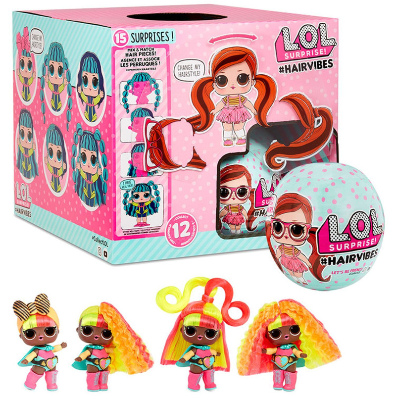 L.O.L SURPRISE Hairvibes Assortiment- MGA