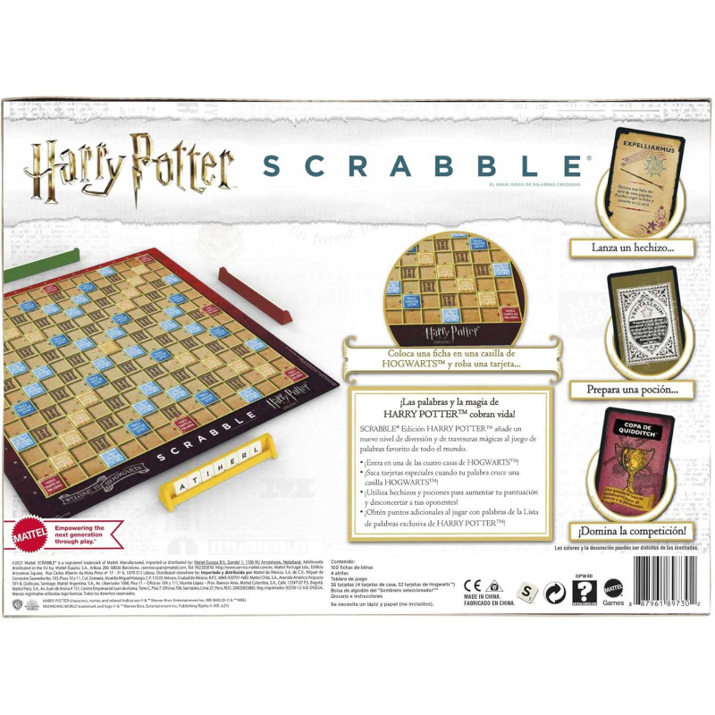 Jeu de société Scrabble Harry Potter - MATTEL