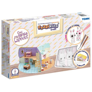 Fuzzikins Chez ma famille lapinous - TOMY