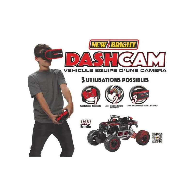 Voiture radiocommandée Dash Cam - NEW BRIGHT