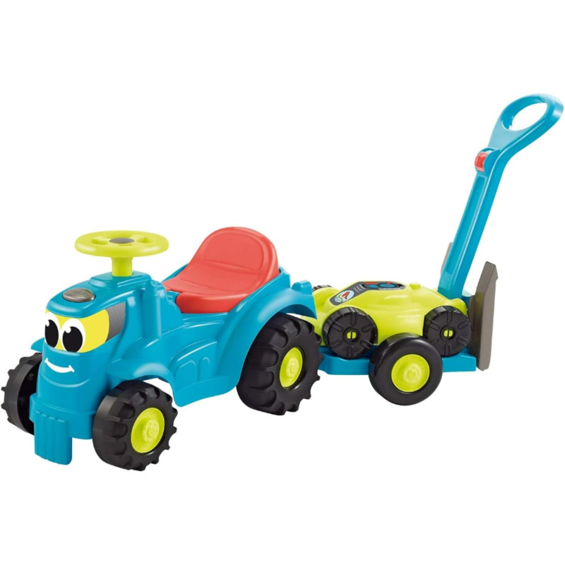 Tracteur remorque + tondeuse - ECOIFFIER