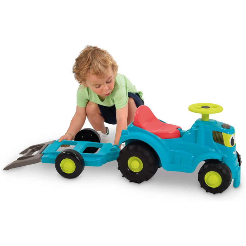 Tracteur remorque + tondeuse - ECOIFFIER
