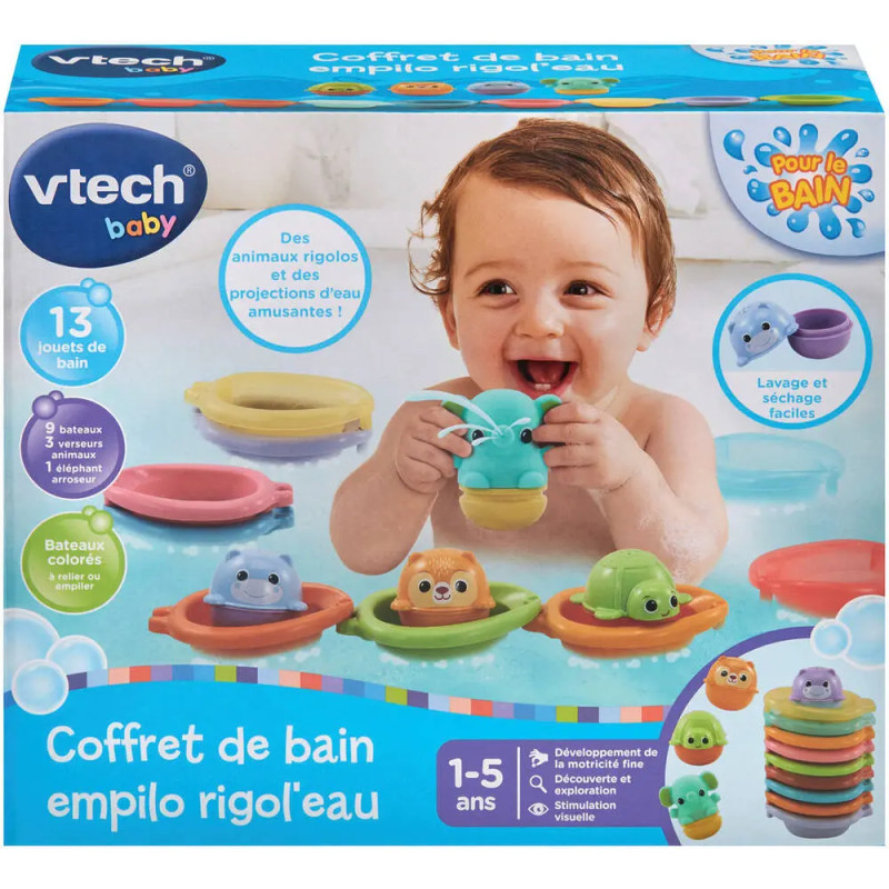 Coffret bain Empilo Rigol'eau - VTECH